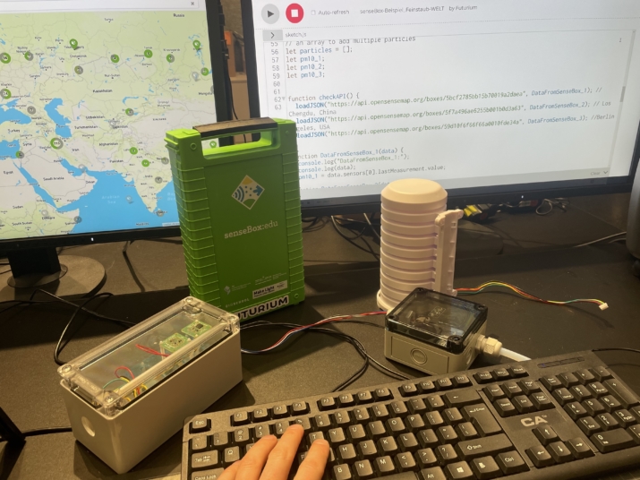 Sensebox Webinar Junge Tueftler