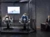 Exponat ICAROS Flugsimulator